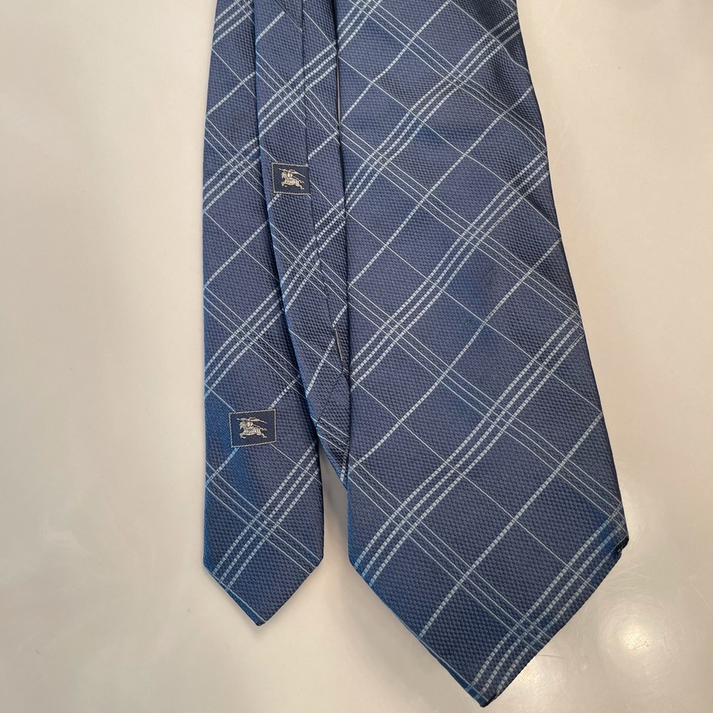 Burberry Authentic Classic plaids Blue Neck tie